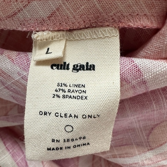 Cult Gaia Laith Paisley Midi Skirt in Persian Paisley Rose - Picture 14 of 14